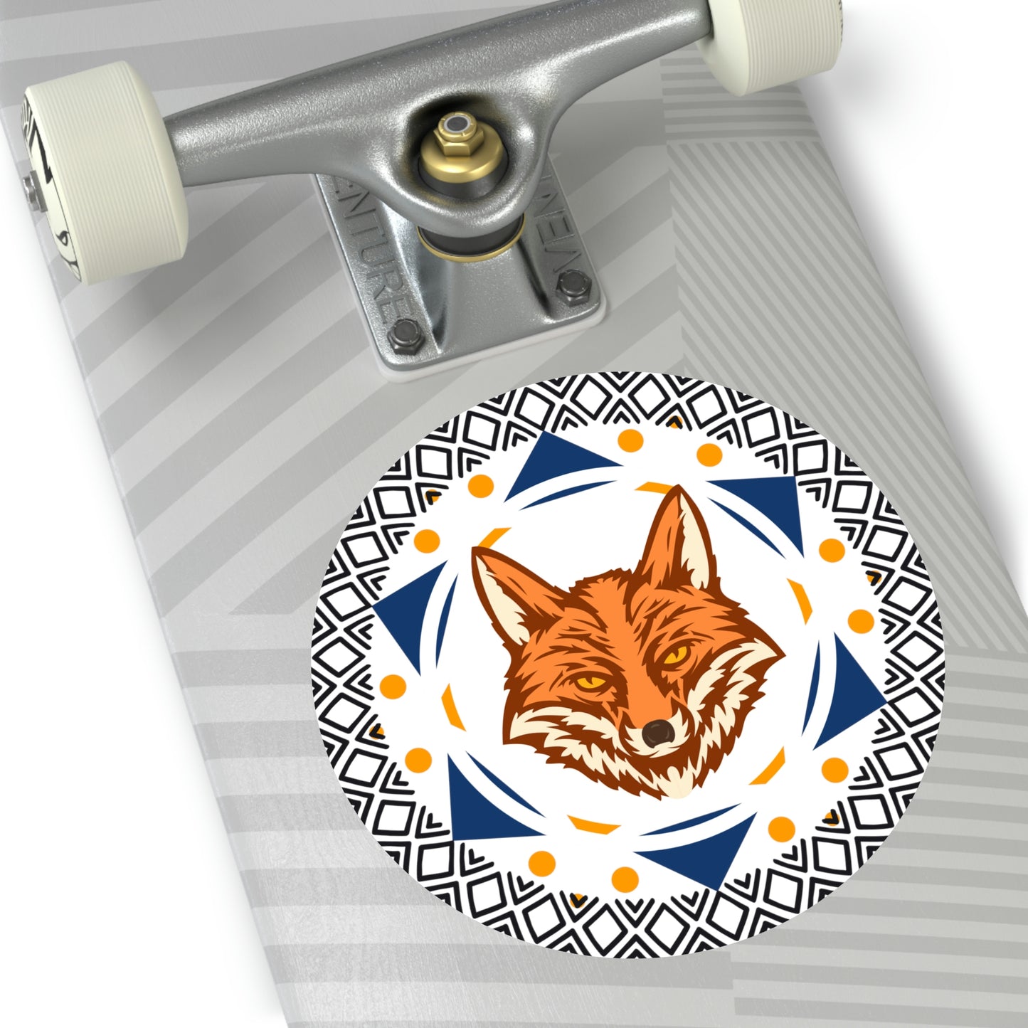 Tribal Fox Sticker