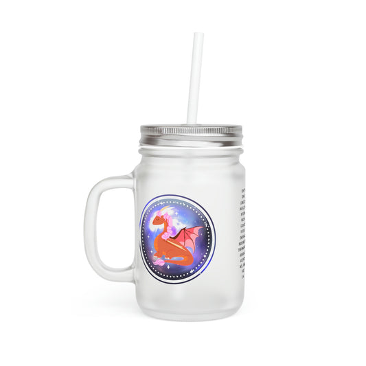 Princess Dragon Mason Jar