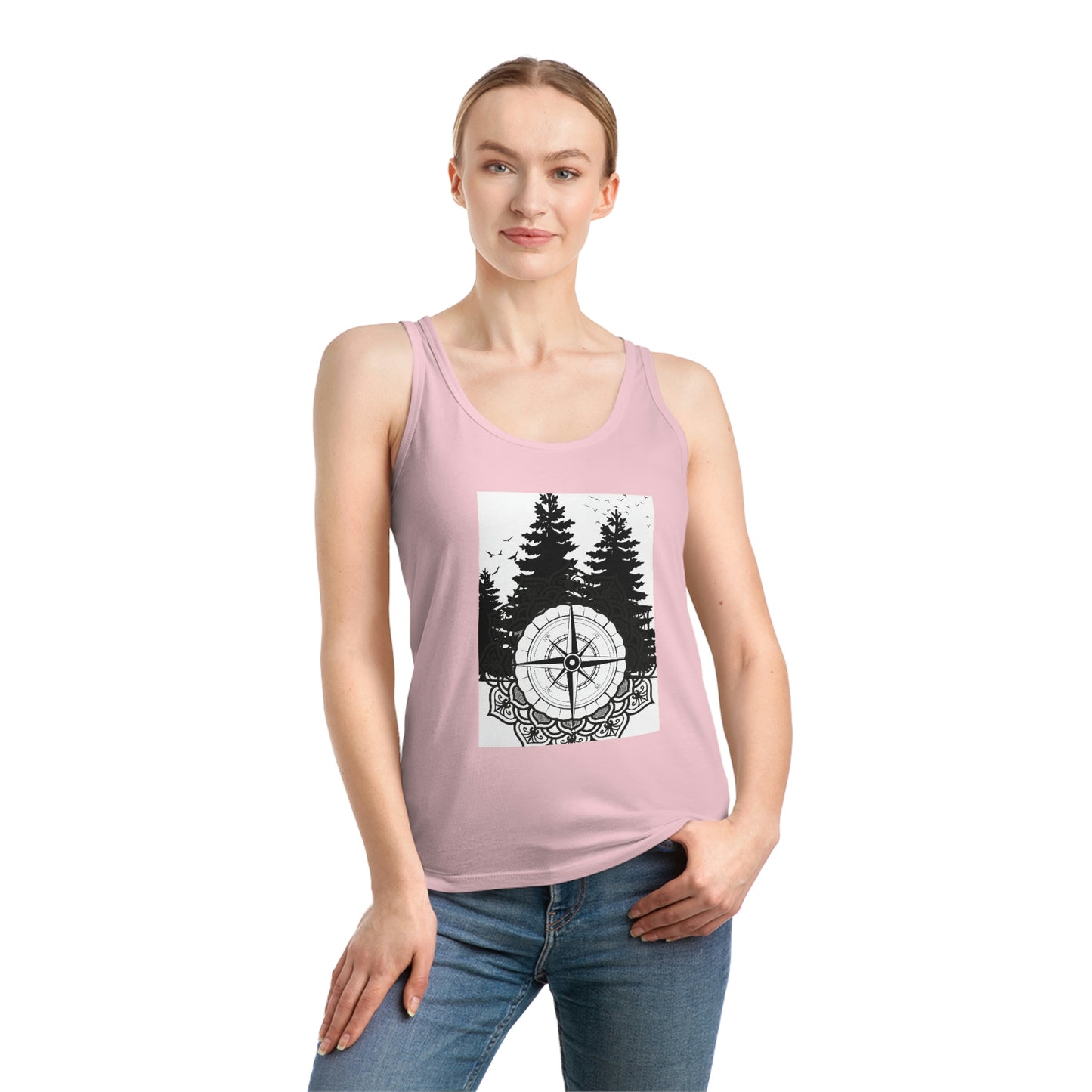 Mandala Compass Cut Off (Eco-Friendly)