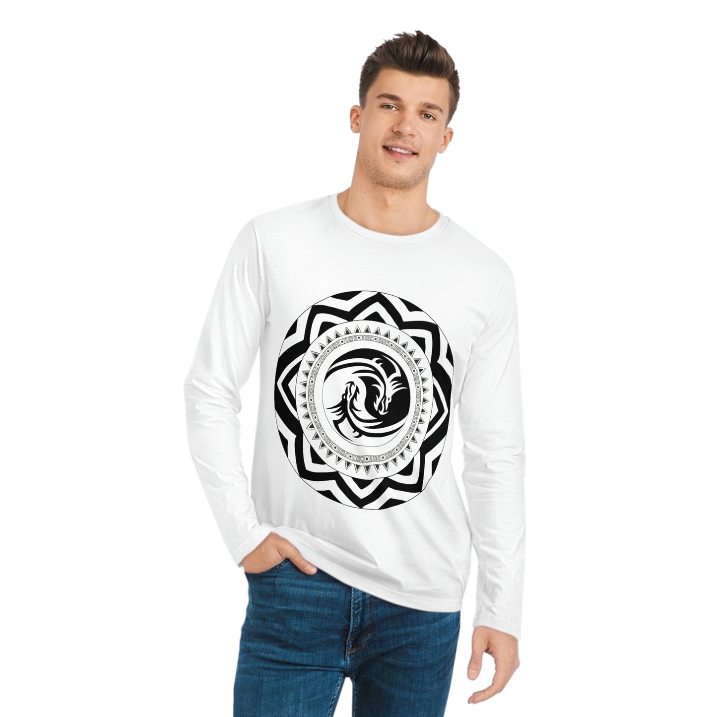 Dragon Yin-Yang Long Sleeve (Eco-Friendly)