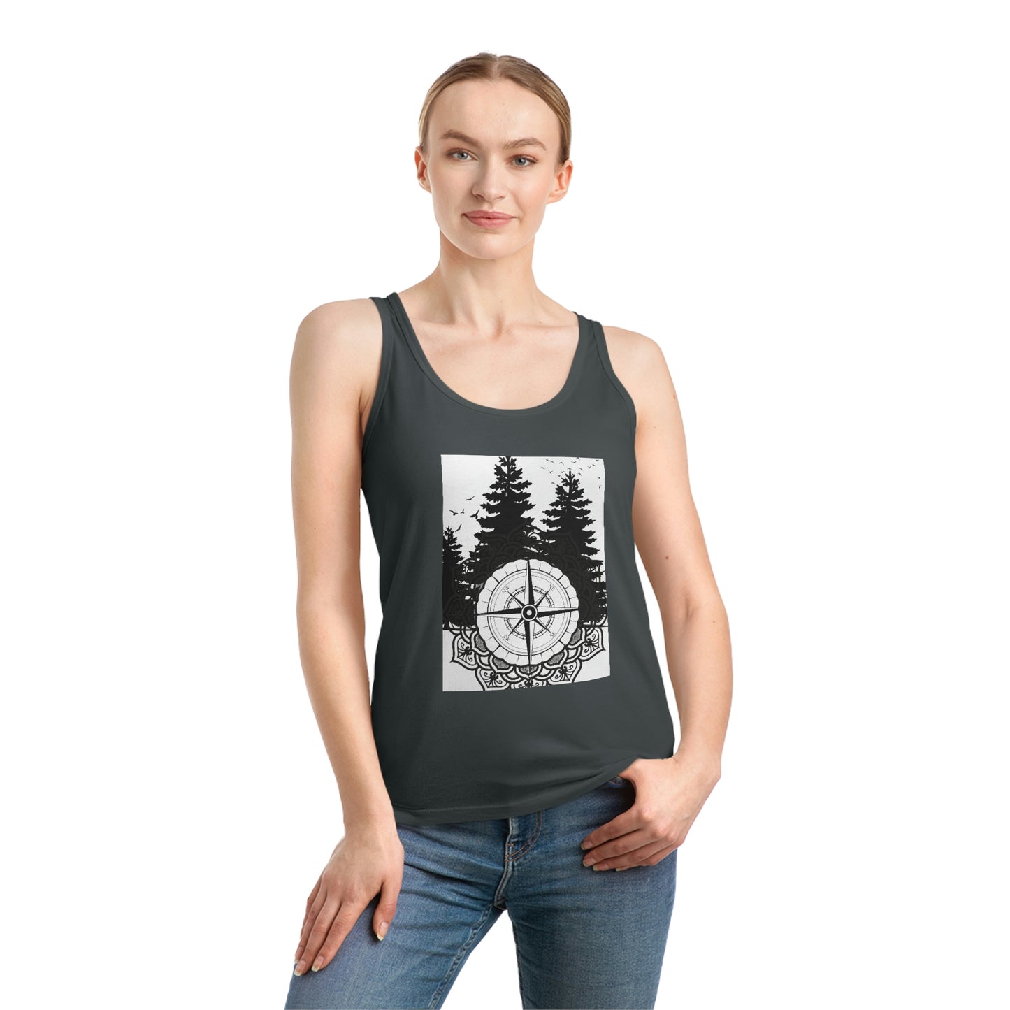 Mandala Compass Cut Off (Eco-Friendly)