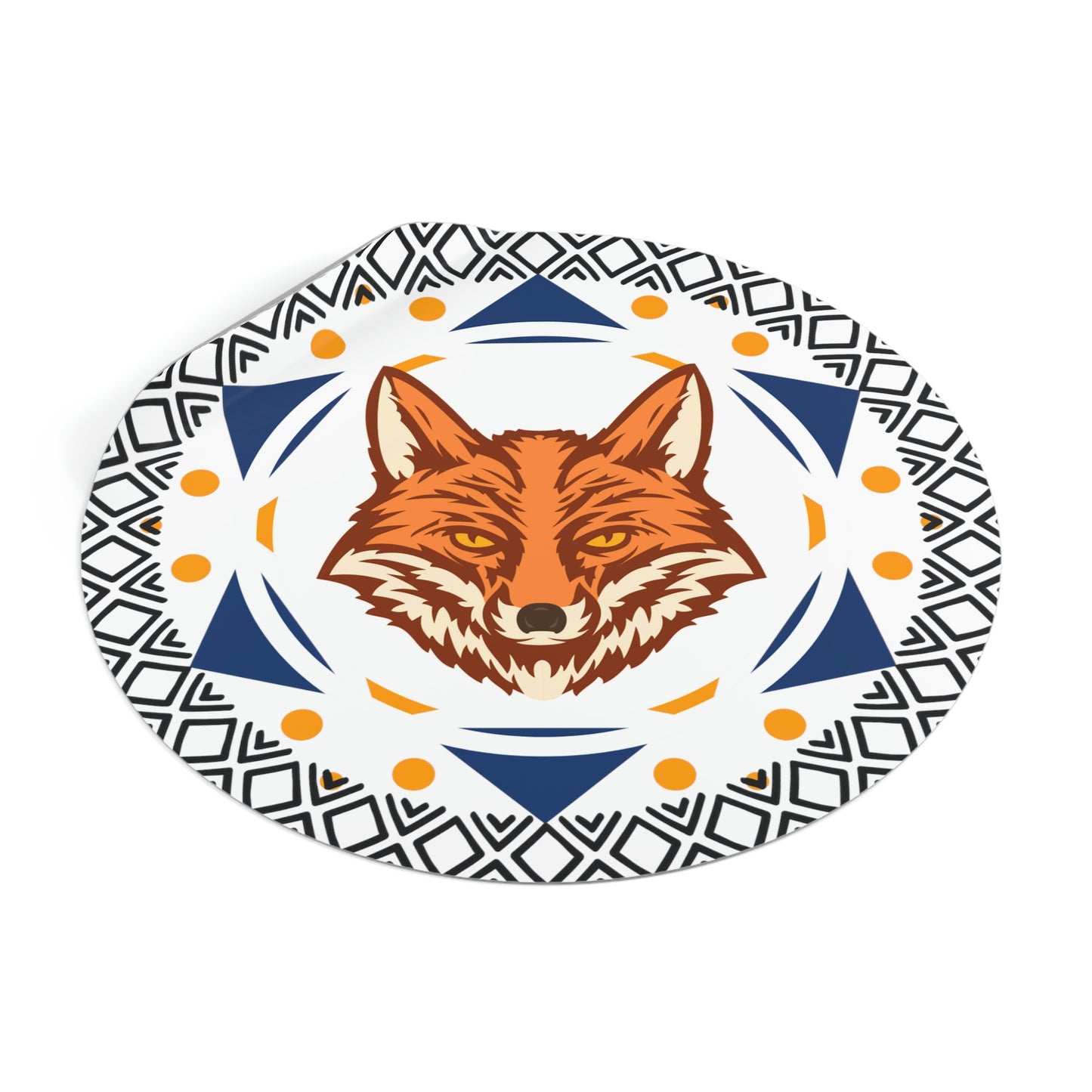 Tribal Fox Sticker