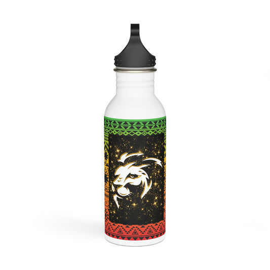 Rasta Lion Stainless Steel Water Bottle