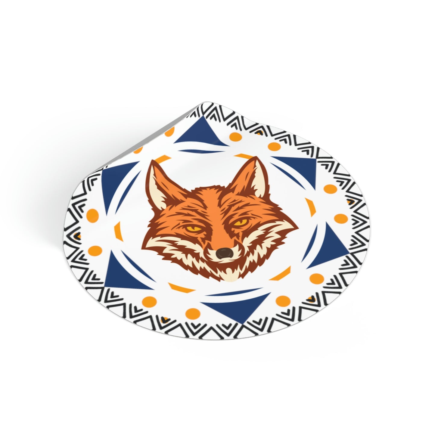 Tribal Fox Sticker