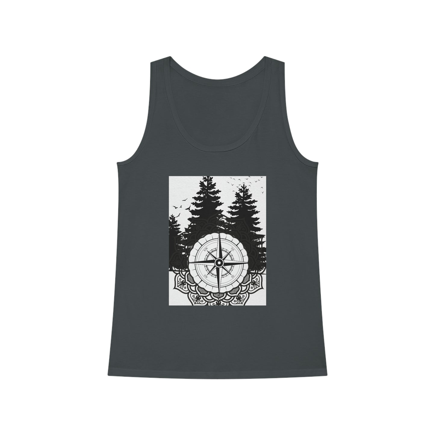 Mandala Compass Cut Off (Eco-Friendly)