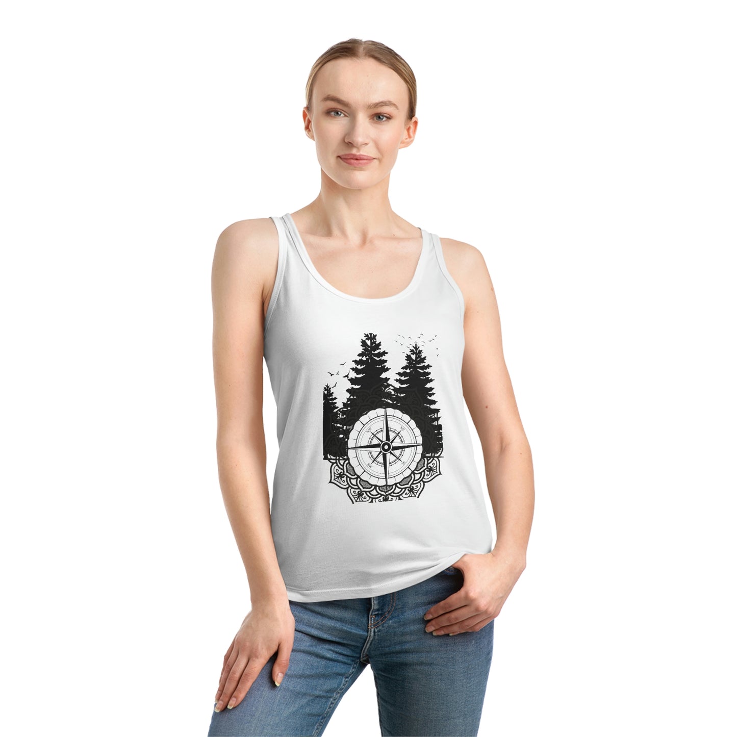 Mandala Compass Cut Off (Eco-Friendly)