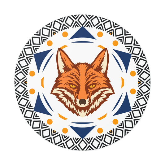 Tribal Fox Sticker