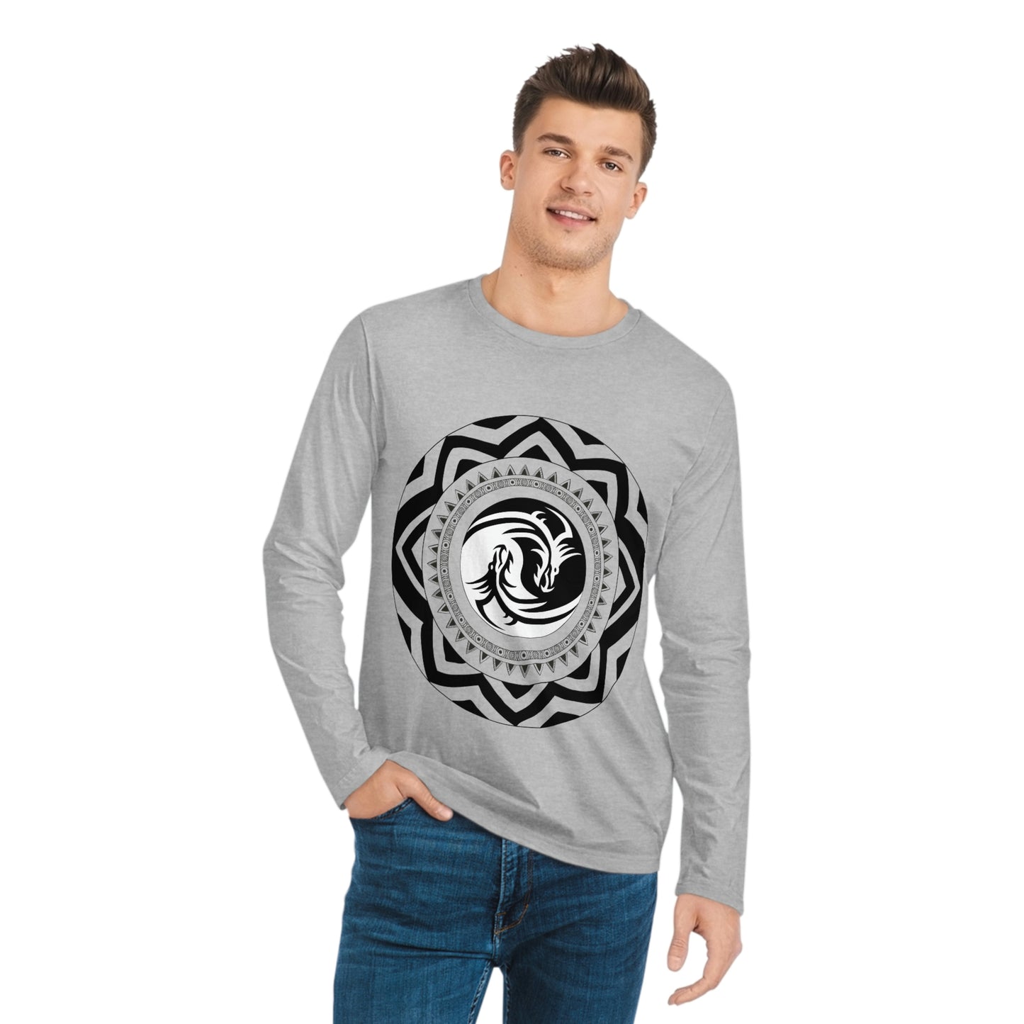 Dragon Yin-Yang Long Sleeve (Eco-Friendly)