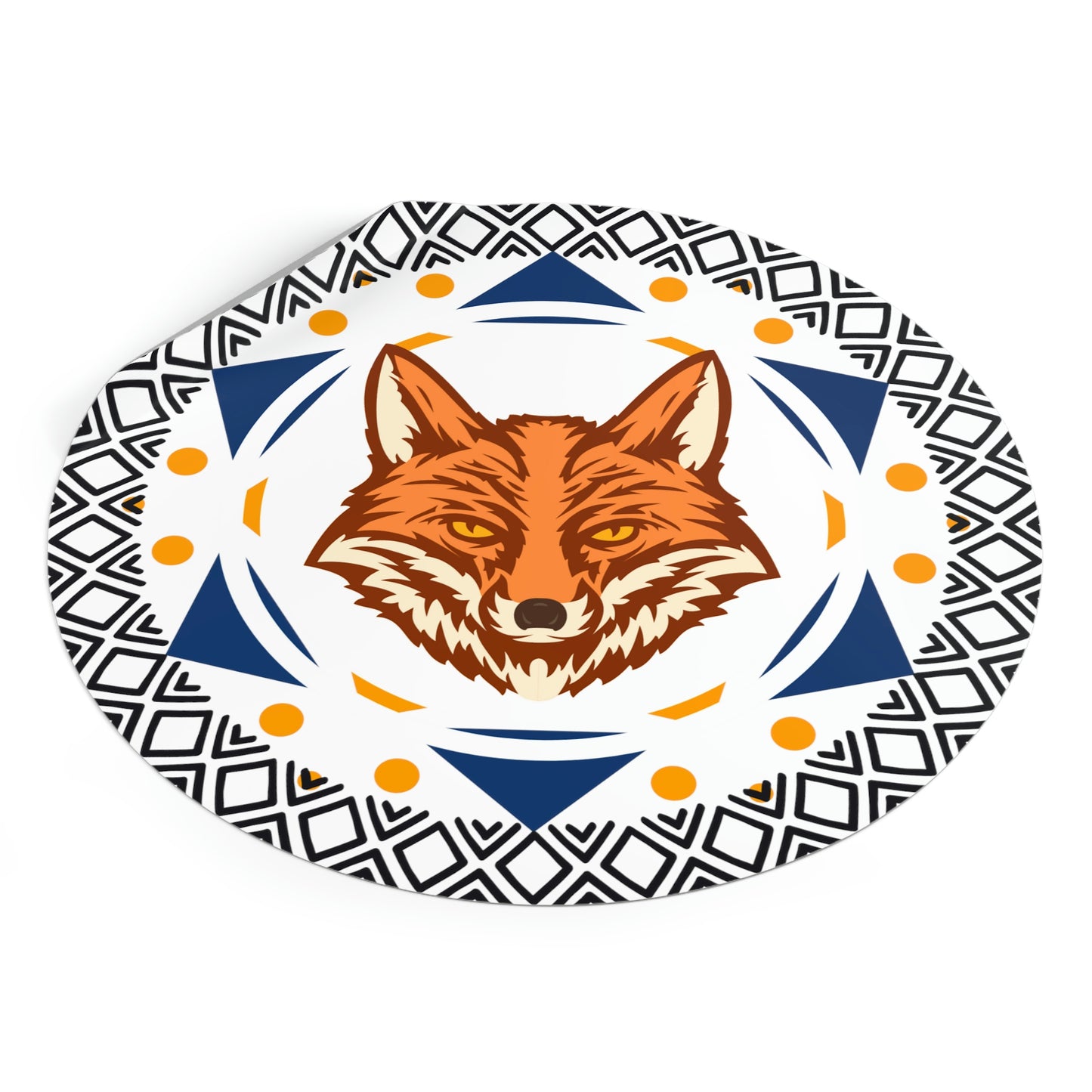 Tribal Fox Sticker