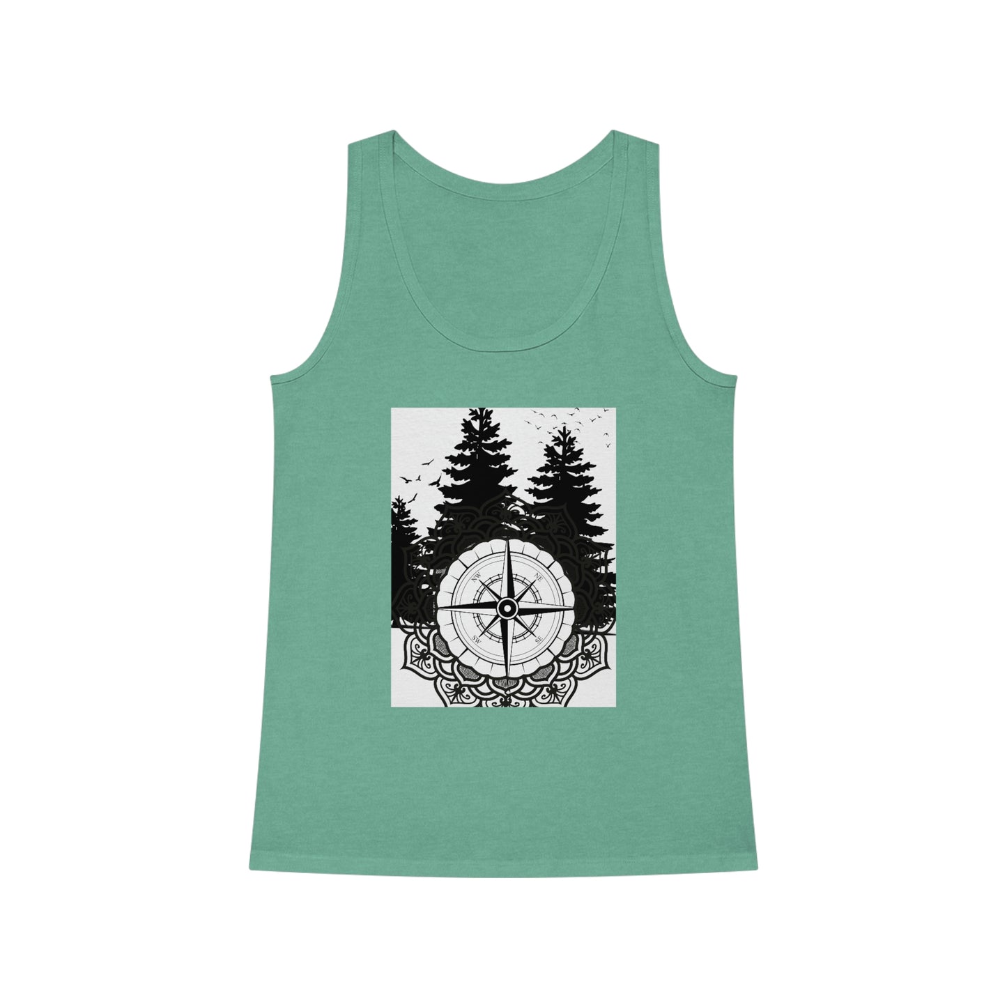 Mandala Compass Cut Off (Eco-Friendly)