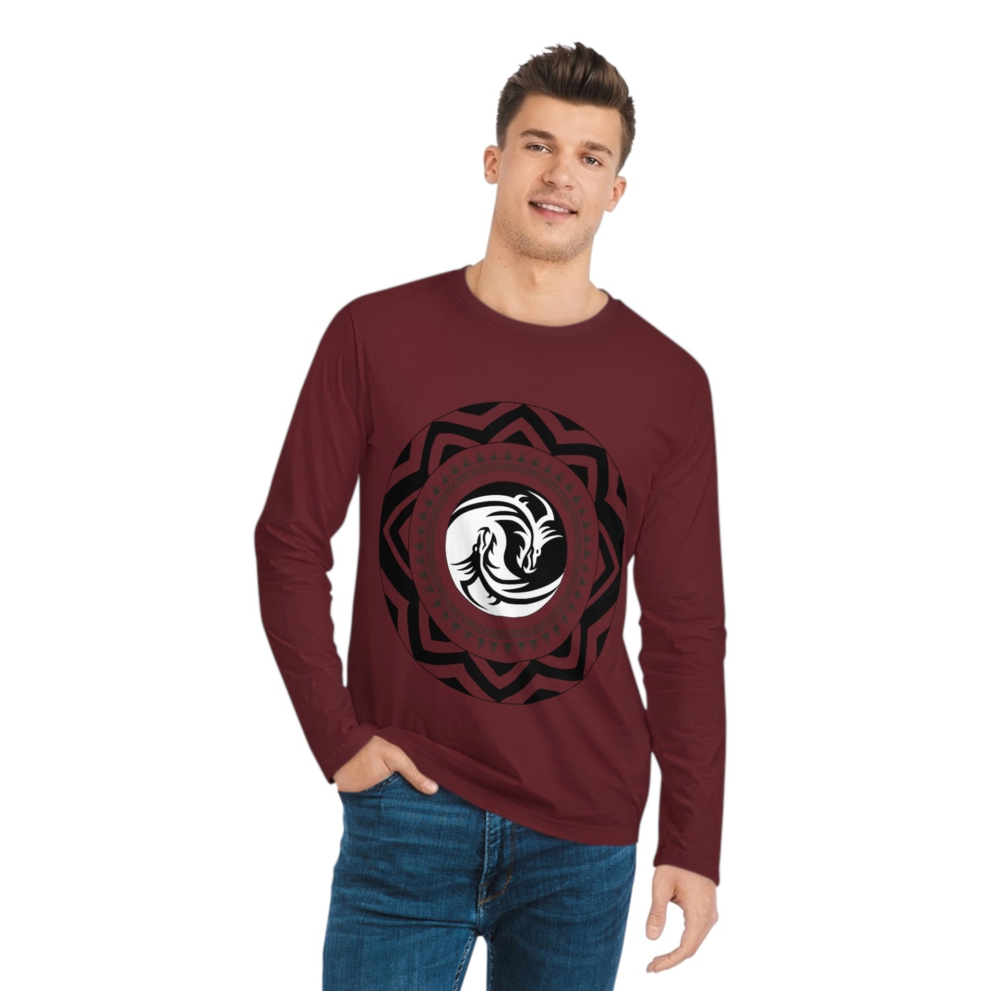 Dragon Yin-Yang Long Sleeve (Eco-Friendly)