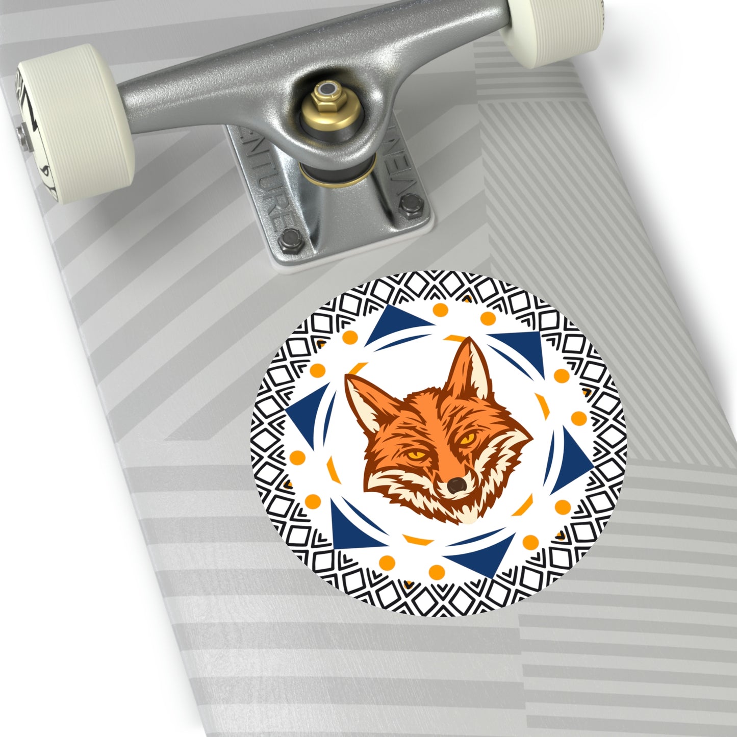 Tribal Fox Sticker