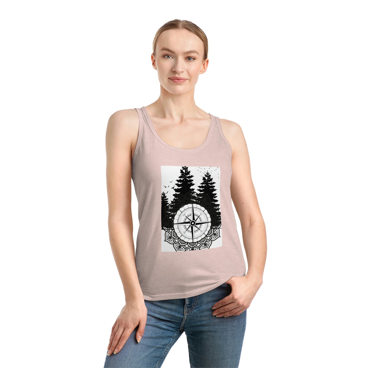 Mandala Compass Cut Off (Eco-Friendly)