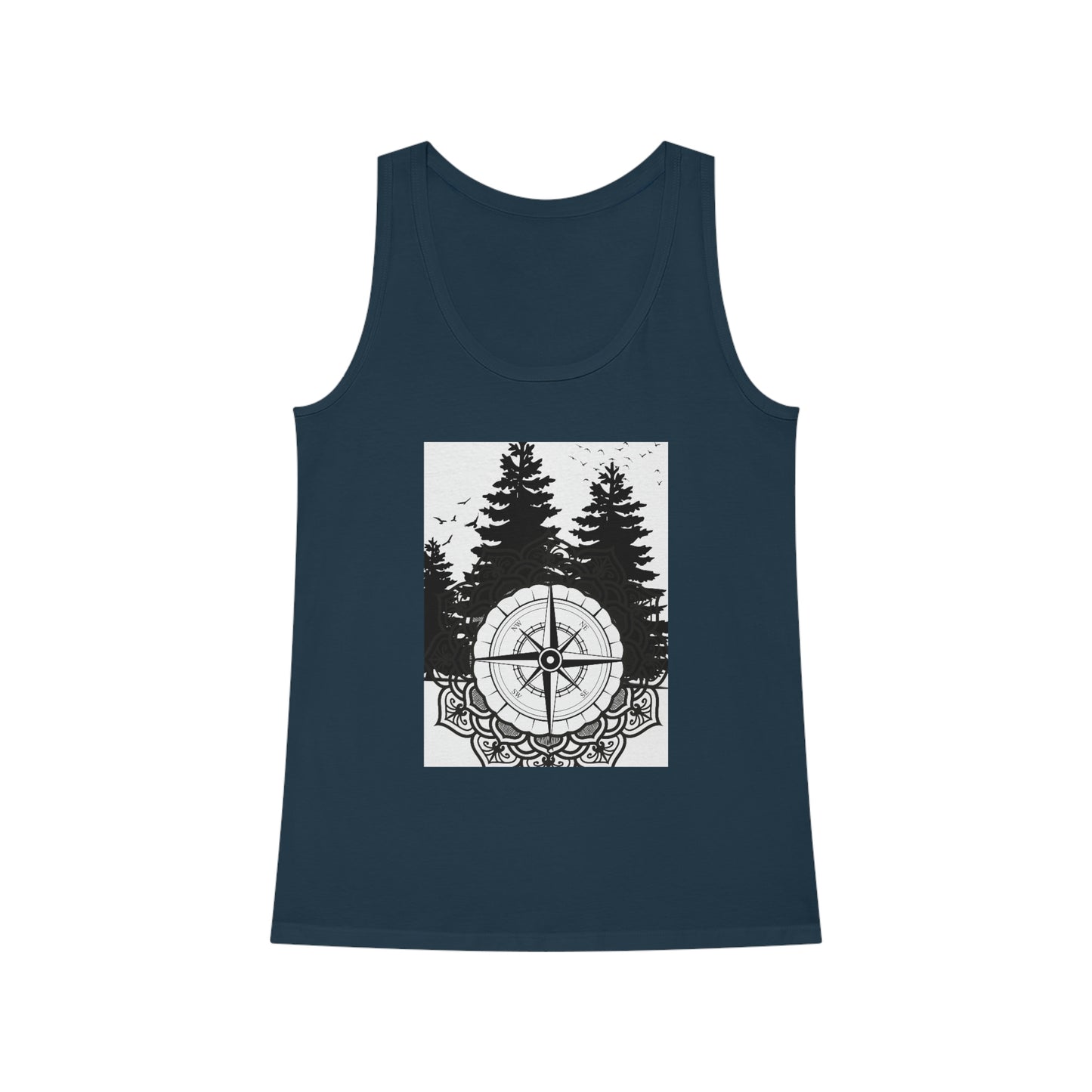 Mandala Compass Cut Off (Eco-Friendly)