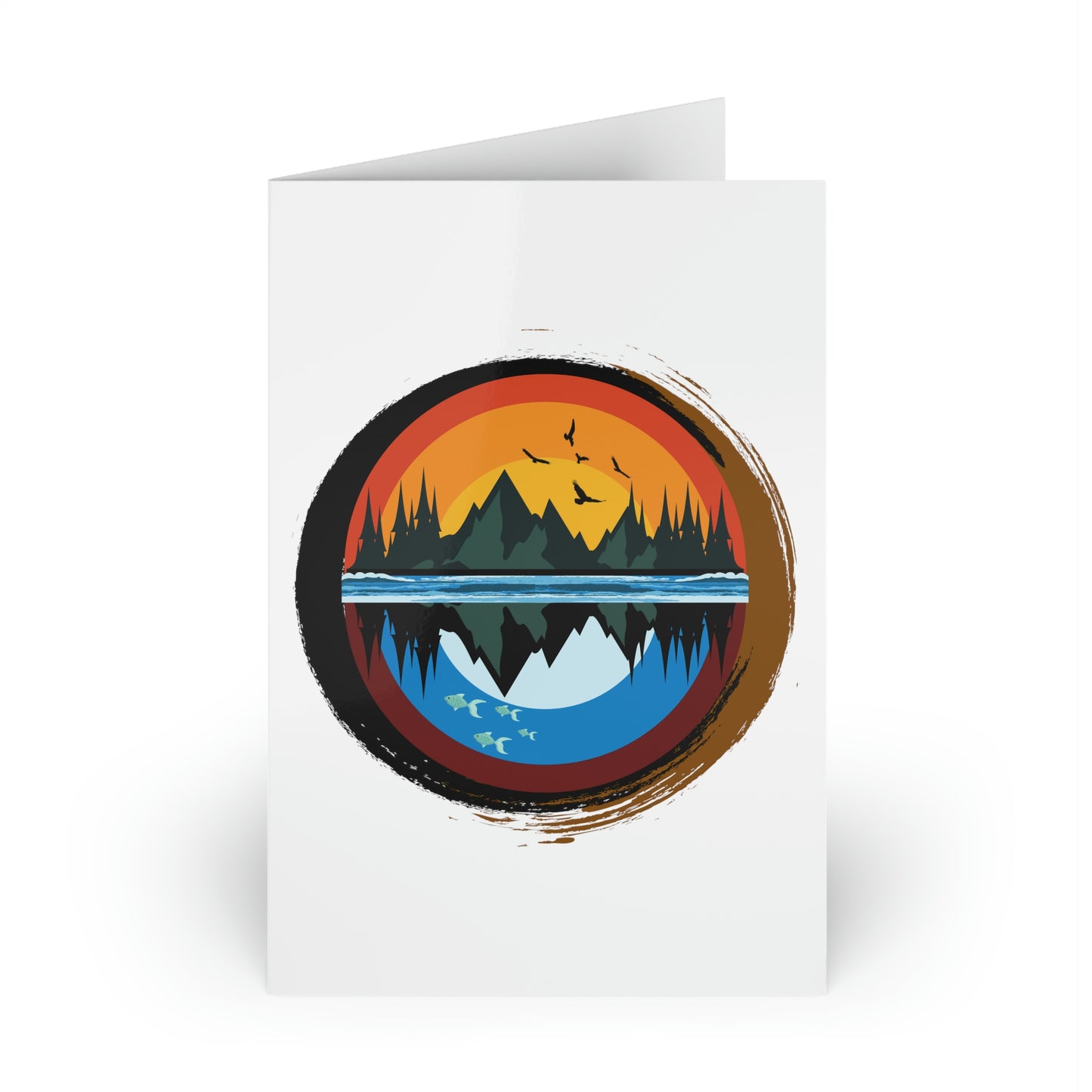 Abundance Mountains Greeting Cards (10 pack)