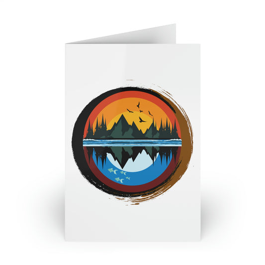 Abundance Mountains Greeting Cards (10 pack)