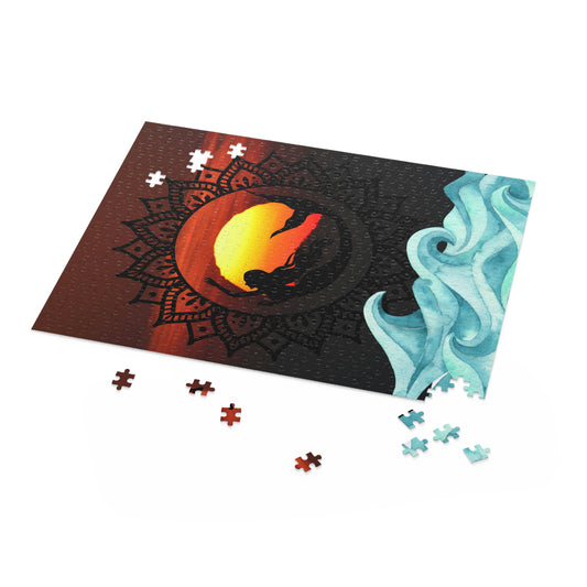 Sunset Mermaid Puzzle