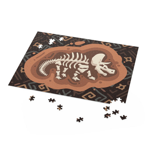 Tribal Triceratops Puzzle