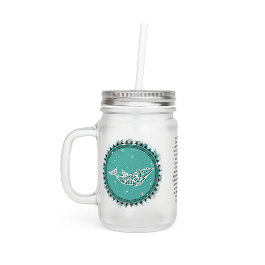 Dolphin Mason Jar